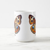 Elegante Buckeye Vlinder Wrap Magische Mok (Midden)