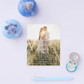 Elegante BUDGET-fotobewerking smaragdgroene trouwd Flyer (Enkel)