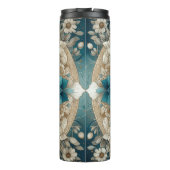 Elegante Bumble Bee Mandala Thermosbeker (Achterkant)