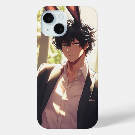 Elegante Bunny Ikemen Anime Case-Mate iPhone Case (Achterkant)