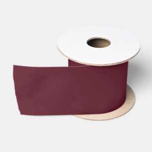 Elegante Burgundy Effen Kleur Bruiloft Satijnen Lint