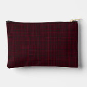 Elegante Burgundy Tartan Etui (Achterkant)