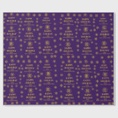 Elegante Business Logo Snowflakes Corporate Holida Cadeaupapier (Vlak)