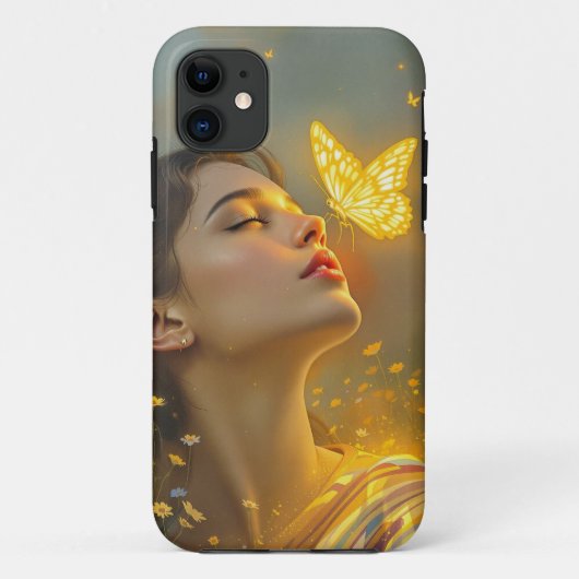 Elegante Butterfly Beauty Telefoonhoes Case-Mate iPhone Case (Achterkant)