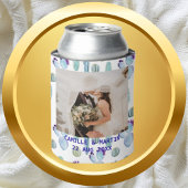 Elegante Cactus Custom Wedding Foto Gepersonalisee Blikjeskoeler