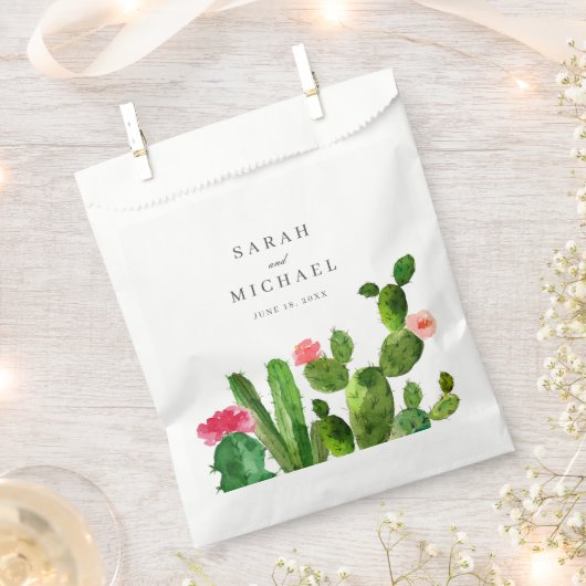 Elegante cactus tuin | Bruiloft Bedankzakje (Geknipt)