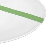 Elegante cadeaubow – moderne kerstdesign snijplank (Hoek)