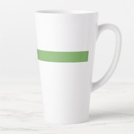 Elegante cadeaubow – moderne kerstontwerp latte mok