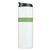 Elegante cadeaubow – moderne kerstontwerp thermosbeker (Geroteerd rechts)