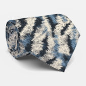 Elegante Cadeaus Voor Echter Tijgerprint Stropdas (Opgerold)