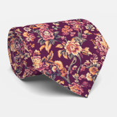 Elegante cadeaus voor mannen Chintz-afdruk Stropdas (Opgerold)