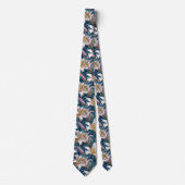 Elegante Cadeaus Voor Vader Lelies Stropdas (Voorkant)