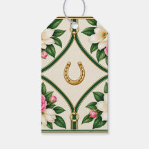Elegante cadeautags met paardenthema voor de Kentu
