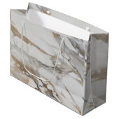 Elegante cadeautas met marmerpatroon (Voorkant Gekanteld)