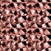 Elegante cadeautas Rose Gold Glitter Modern Accent