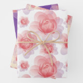 Elegante cadeauverpakking voor Moederdag & special Inpakpapier Vel (In situ)