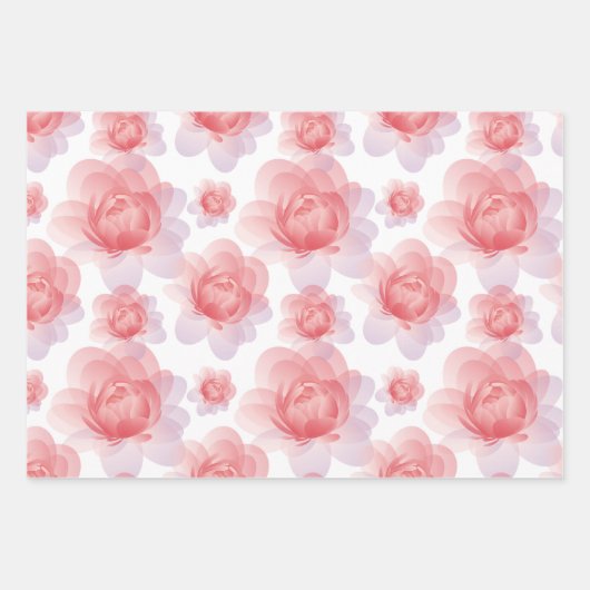 Elegante cadeauverpakking voor Moederdag & special Inpakpapier Vel (Voorkant)