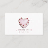 Elegante Cake Bakery Visitekaartje (Voorkant)