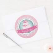 Elegante Cake Box Stickers (Envelop)