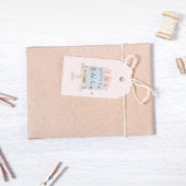 Elegante cake pastelschrift lettertype bruidsshowe cadeaulabel