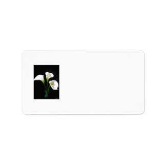 Elegante Calla Lily Bloemen 10 Etiket