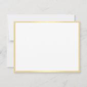 Elegante Calligrafie Script Naam Gouden Sjabloon (Achterkant)