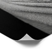 Elegante Canine Art of "Duke" in handdoek tulband Poster (Hoek)