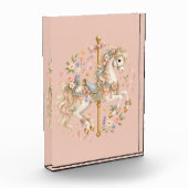 Elegante Carrouselpaard Franse Sprookje Fotoblokken (Links)