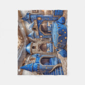 Elegante Castle Rest Speelkamer Luxe Bed Fleece Deken (Voorkant)