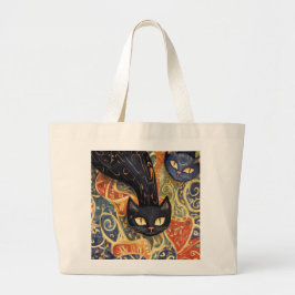 Elegante Cat Canvas tas