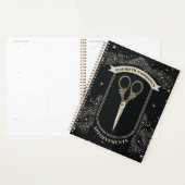 Elegante Celestial Hair Stylist Afspraak Multomap Planner (Display)