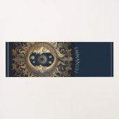 Elegante Celestial Sun Moon gepersonaliseerd Yogamat (Achterkant (horizontaal))