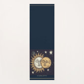 Elegante Celestial Sun Moon gepersonaliseerd Yogamat (Voorkant)