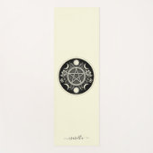 Elegante Celestial Sun Moon gepersonaliseerd Yogamat (Voorkant)