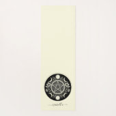Elegante Celestial Sun Moon gepersonaliseerd Yogamat (Achterkant)