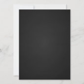 Elegante Chalkboard bruiloft uitnodiging (Achterkant)