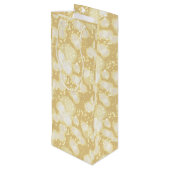 Elegante Champagne Bubbels Gift Box Wijn Cadeautas (Achterkant Gekanteld)