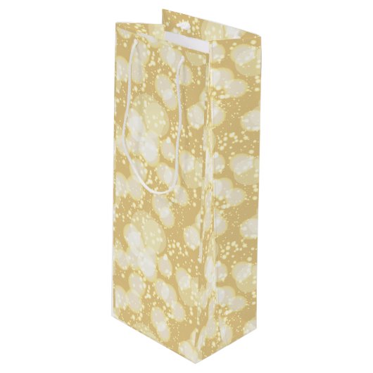Elegante Champagne Bubbels Gift Box Wijn Cadeautas (Voorkant Gekanteld)