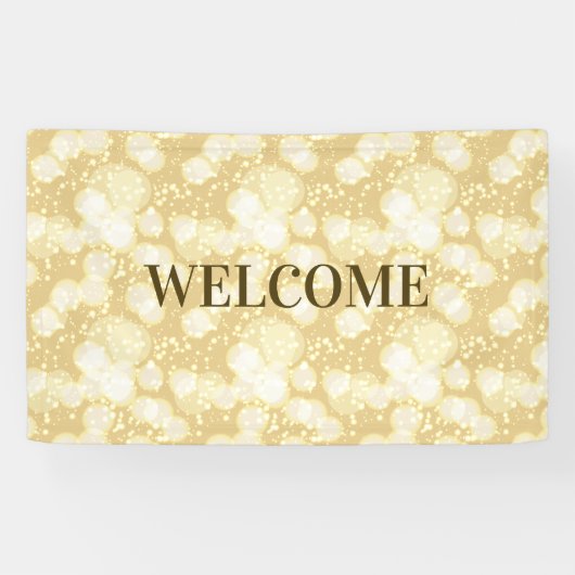 Elegante Champagne Bubbles Banner (Horizontaal)