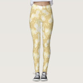 Elegante Champagne Bubbles Leggings (Voorkant)