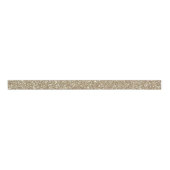 Elegante Champagne Glitter Sparkle Glam Grosgrain Lint (Voorkant)