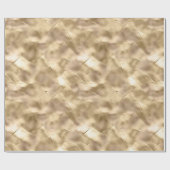 Elegante Champagne Gouden Glam Cadeaupapier (Vlak)