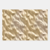 Elegante Champagne Gouden Glam Inpakpapier Vel (Voorkant 2)