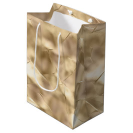  Elegante Champagne Gouden Glam Medium Cadeauzakje