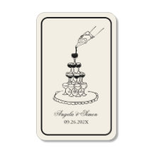  Elegante Champagne Tower Sketch