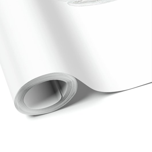 Elegante Champagne Trouwrol Cadeaupapier (Rol Hoek)