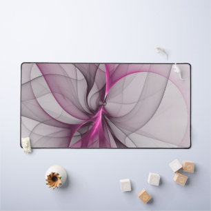 Elegante Chaos Moderne Abstracte Roze Fractale Kun Bureaumat