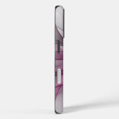 Elegante Chaos Moderne Abstracte Roze Fractale Kun Case-Mate iPhone Case (Achterkant / Rechts)