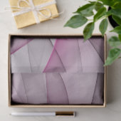 Elegante chaotische moderne abstracte roze fractal tissuepapier (Geschenk)