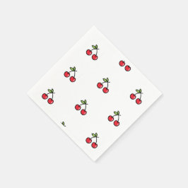 🍒 Elegante & Charmante Cherry servetten 🍒